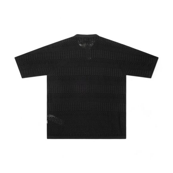 Stone Island x Shadow Project Knitted T-Shirt in Black size Large NWT $438 - Picture 2 of 12